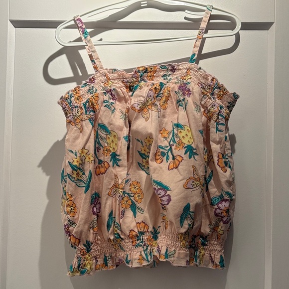 OshKosh B'gosh Floral Tank Top - Pink and Purple - Picture 1 of 1
